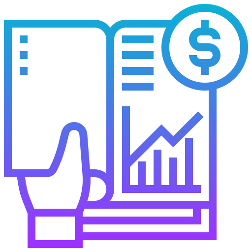 financiero icono gratis