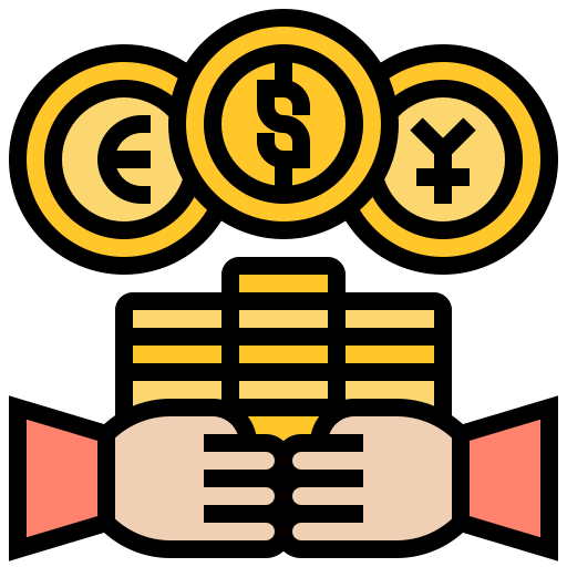 ingresos icono gratis