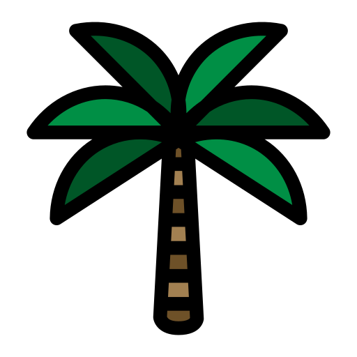 palmera icono gratis