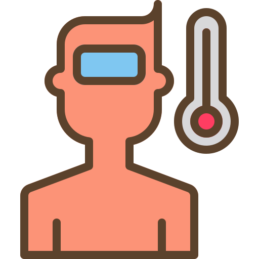 발열 무료 아이콘