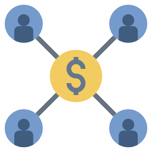 Distribution free icon