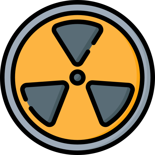 radioactivo icono gratis