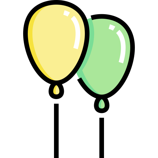 Надувные шары бесплатно иконка Надувные шары бесплатно иконка