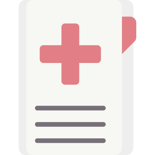 의료 기록 무료 아이콘