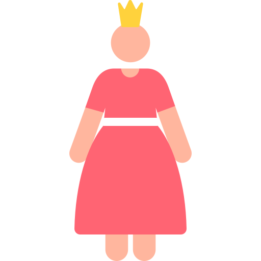 reina icono gratis