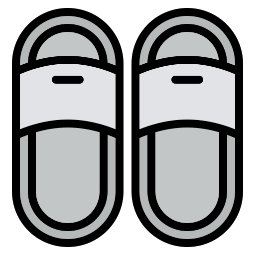 Slipper vector icon. Flip flops sign. Beach sneakers symbol. home shoes  simple logo black on white. Sandals Traveling icon. Beach slippers logo  Stock Vector Image & Art - Alamy