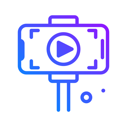 bâton à selfie Icône gratuit