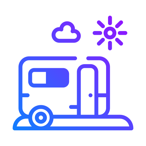 autocaravana icono gratis