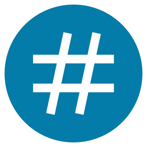 Hastag - Free communications icons