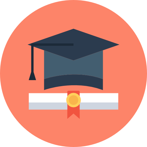 graduación icono gratis