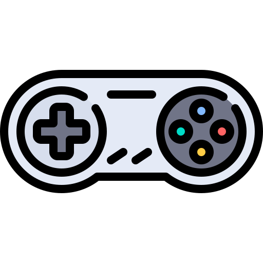 Ícones de controle de video game em SVG, PNG, AI para baixar.