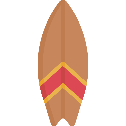 Surfboard Special Flat icon