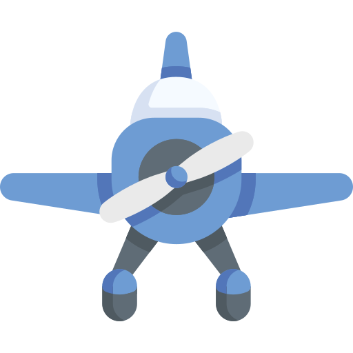 Airplane free icon