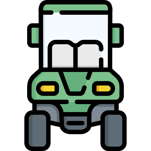 Машина для гольфа бесплатно иконка