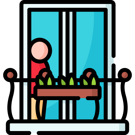 balcón icono gratis