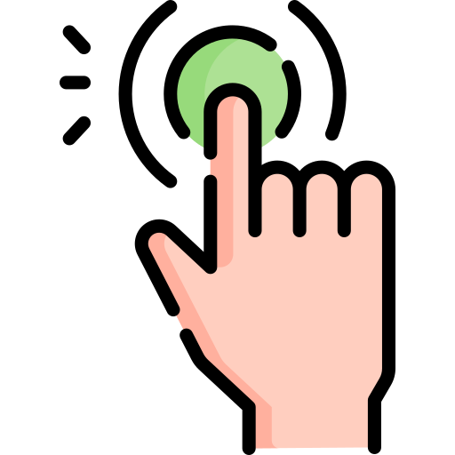 Press Button - Free gestures icons
