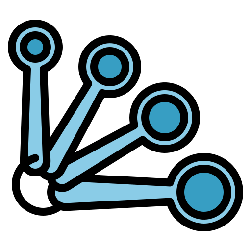 Measuring spoons free icon