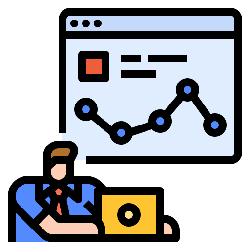 Analysing - Free people icons