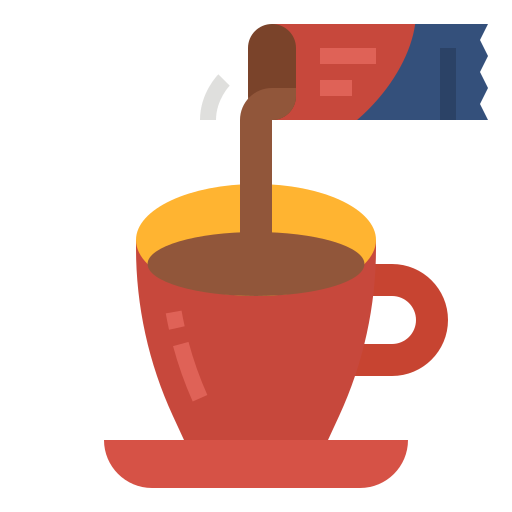 café instantáneo icono gratis