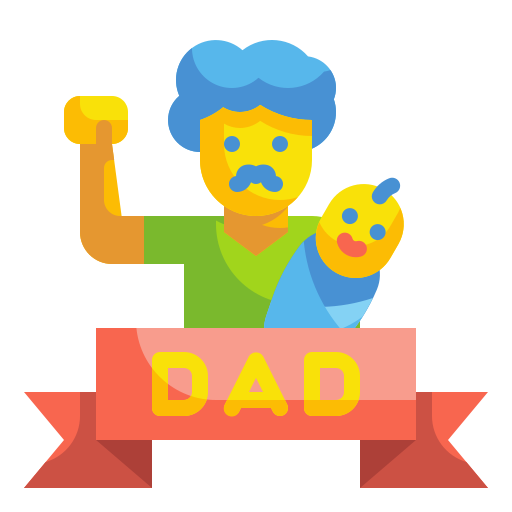 dia del padre icono gratis