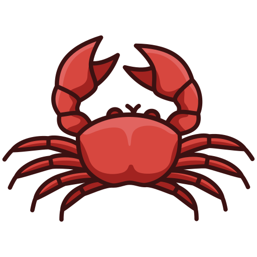 Crab - Free food icons