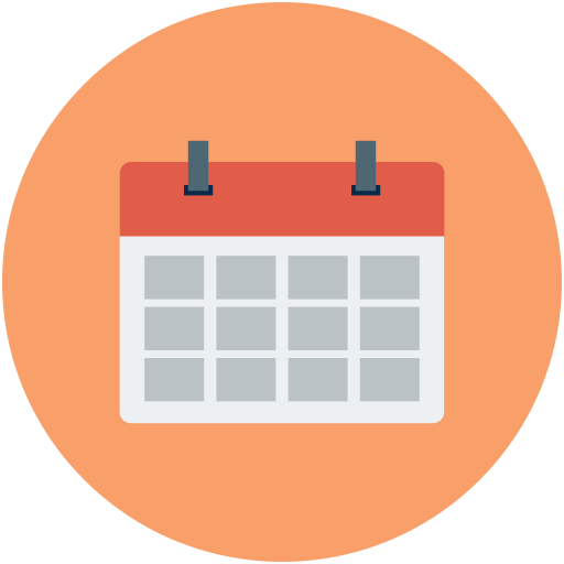 Calendar Generic Circular icon