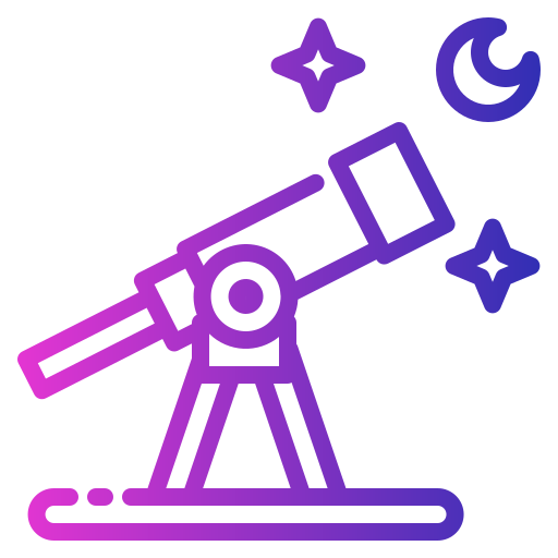 astronomía icono gratis