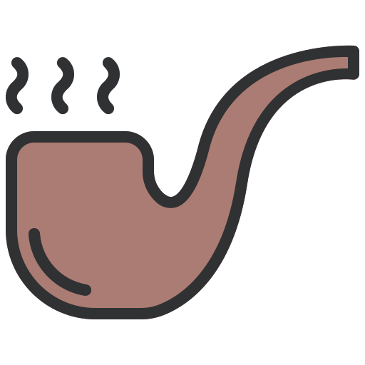 Cigar Generic Outline Color icon