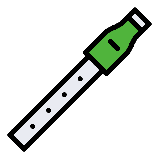 Penny Whistle Generic Outline Color Icon