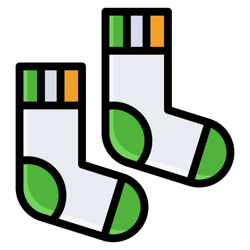 chaussettes Icône gratuit chaussettes Icône gratuit