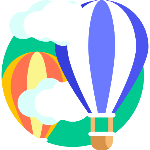 montgolfière Icône gratuit
