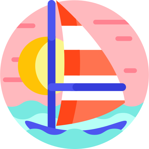 catamarán icono gratis