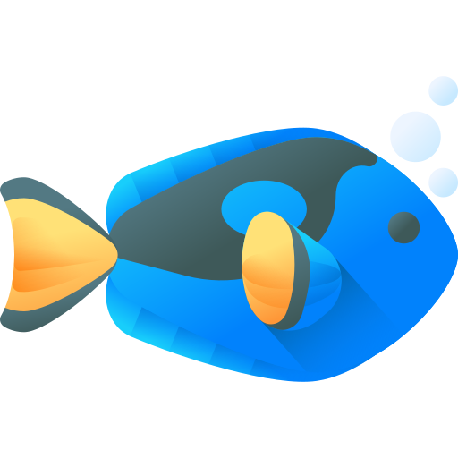 Fish 3D Color icon