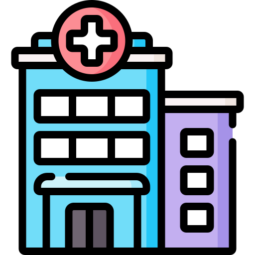 Hospital Special Lineal color icon