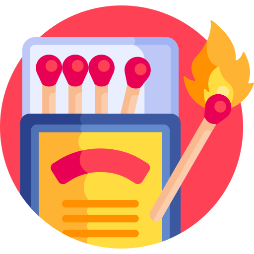 fósforos grátis ícone