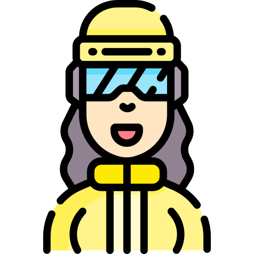 snowboarder grátis ícone