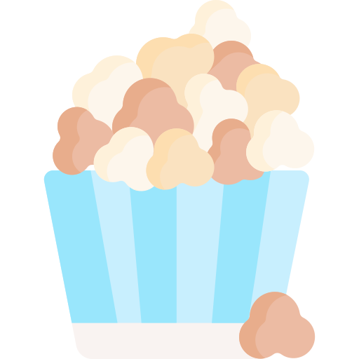 Popcorn Special Flat Icon