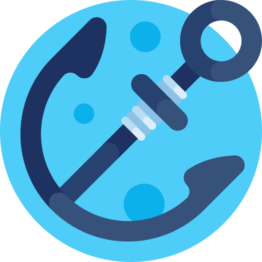 Anchor free icon