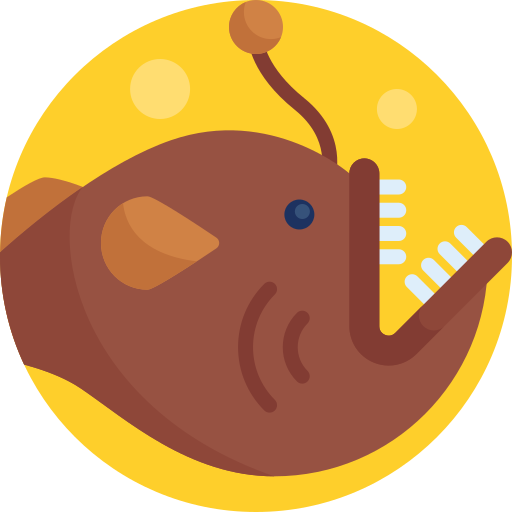 Anglerfish free icon Anglerfish free icon