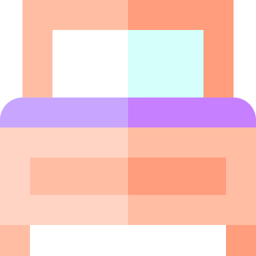 Bed Basic Straight Flat icon