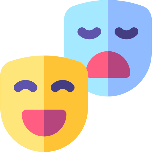 Comedy Basic Rounded Flat icon