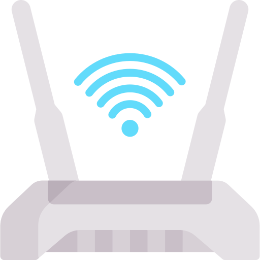 router inalámbrico icono gratis