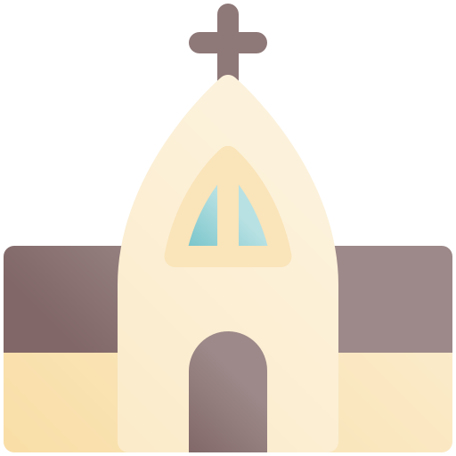 Church Fatima Flat Icon