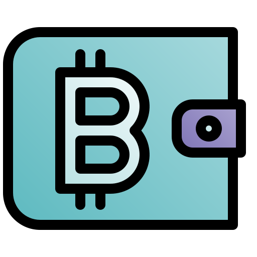 billetera bitcoin icono gratis