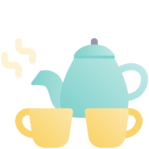 Tea set - Free food and restaurant icons