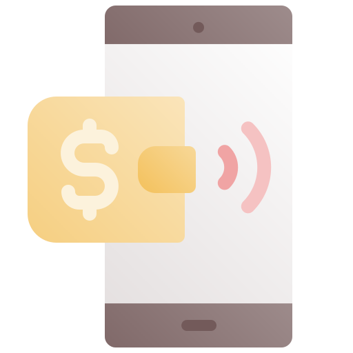 billetera electrónica icono gratis