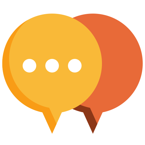 Speech balloon Winnievizence Flat icon