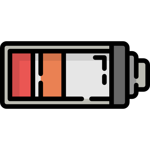 niedriger batteriestatus kostenlos Icon niedriger batteriestatus kostenlos Icon