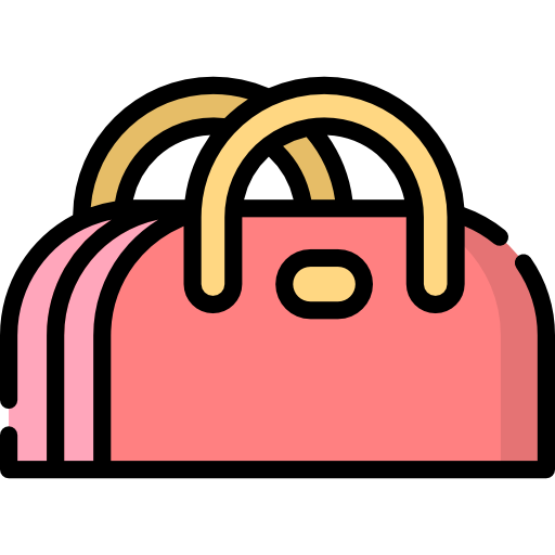 bolso de mano icono gratis