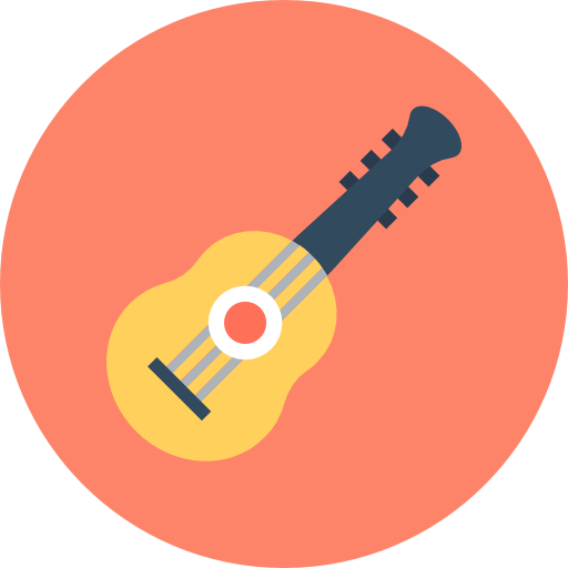 guitare acoustique Icône gratuit guitare acoustique Icône gratuit
